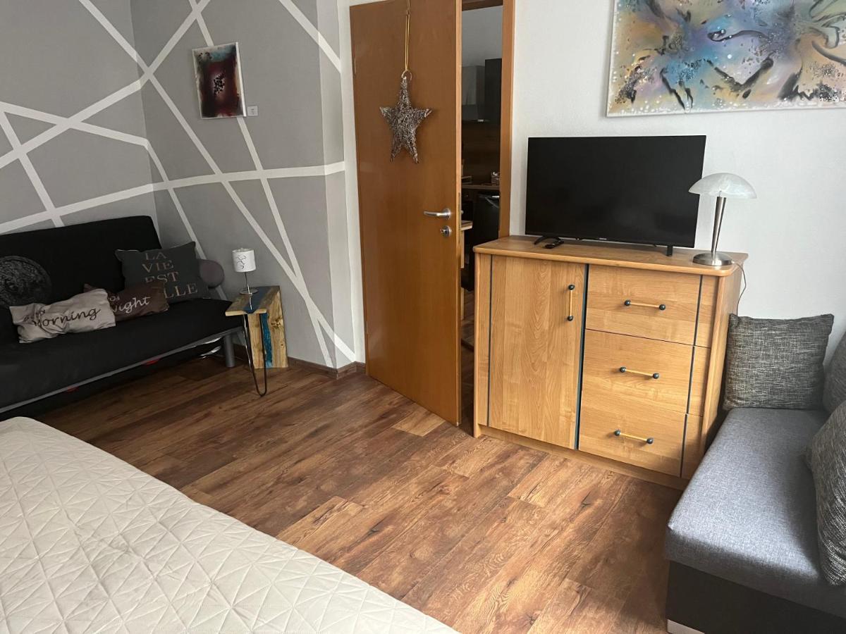 Delux Ferienwohnung Kunstgalerie Und Ilmradweg Kranichfeld Eksteriør billede