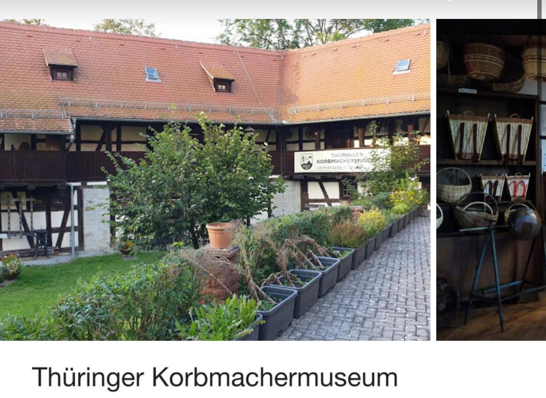 Delux Ferienwohnung Kunstgalerie Und Ilmradweg Kranichfeld Eksteriør billede